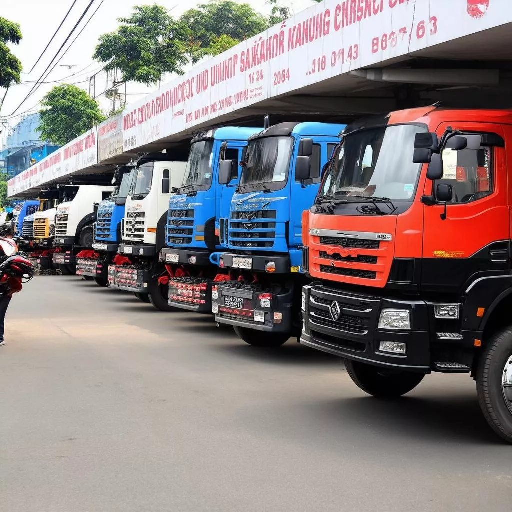 Mua xe tải tại Hà Nội