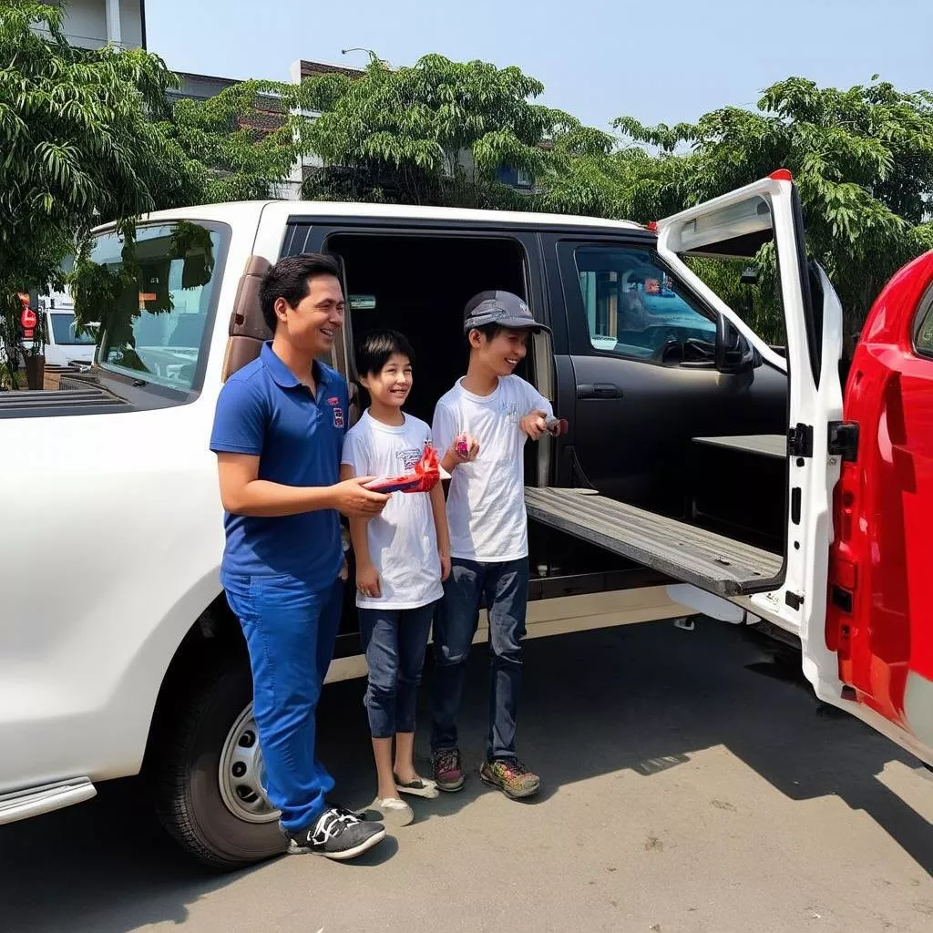 Buying Trucks in Hanoi