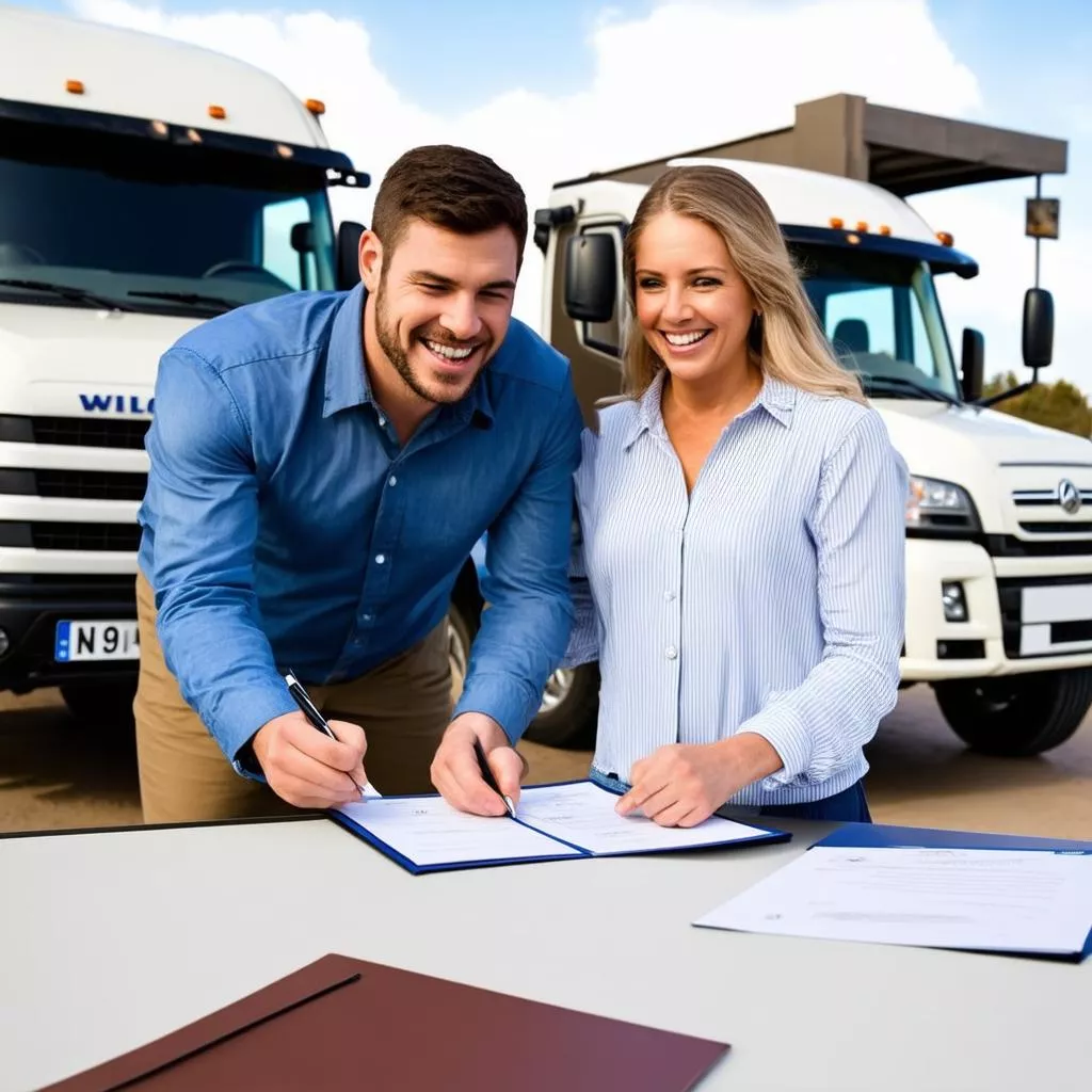 किश्तों पर ट्रक खरीदना