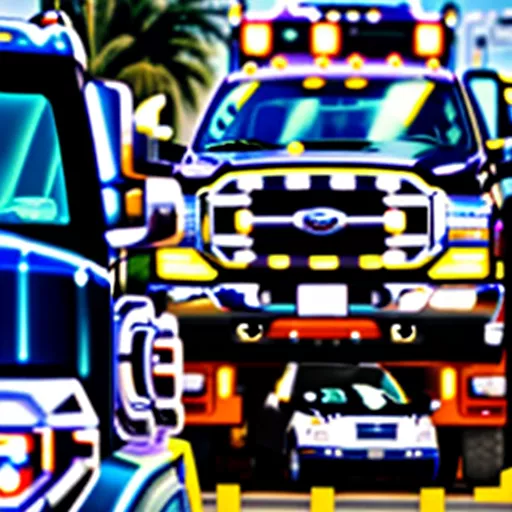 Truck financing at a truck supermarket