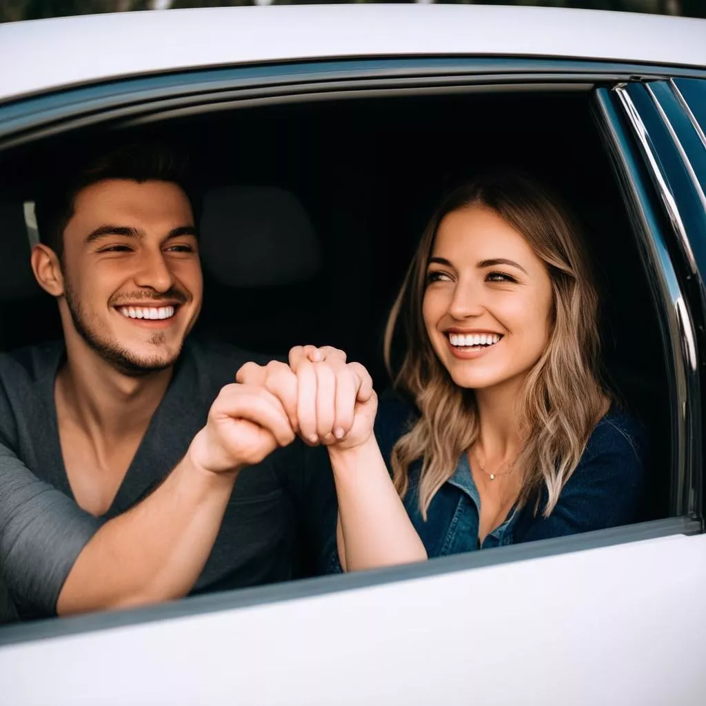 Mãos Dadas no Carro: Um Gesto Simples e Repleto de Significado
