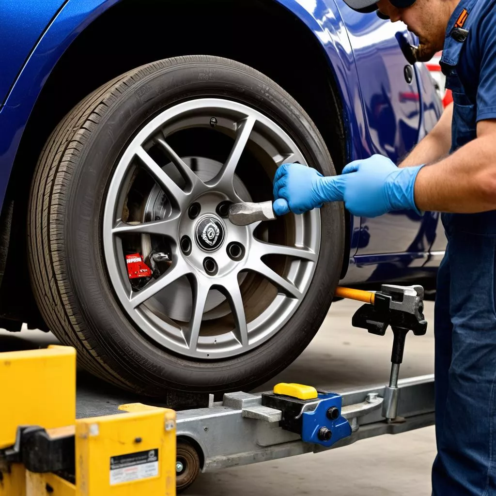 Cerchi in lega auto danneggiati: cause e soluzioni