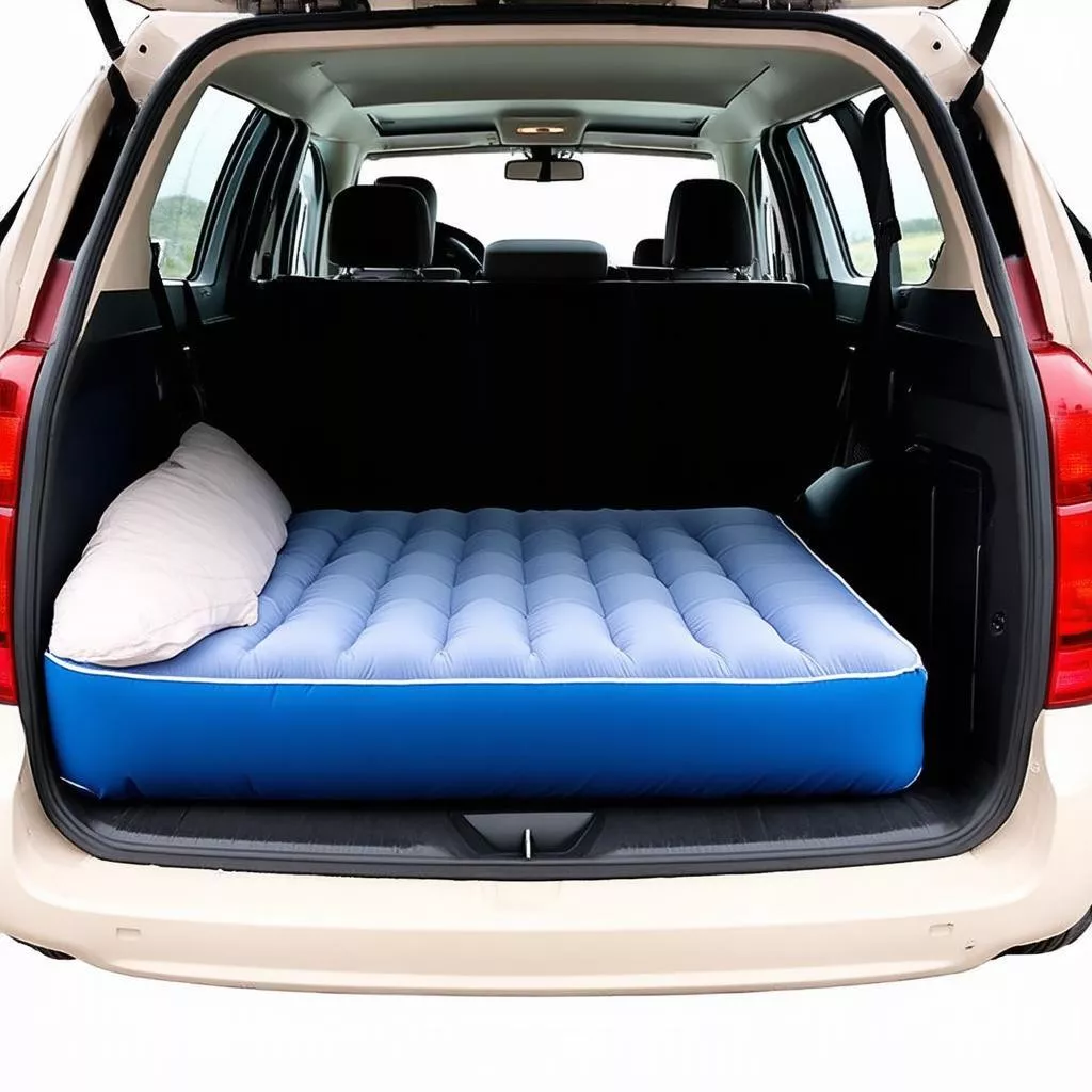 Nệm hơi xe ô tô 7 chỗ: Giải pháp hoàn hảo cho những chuyến đi xa