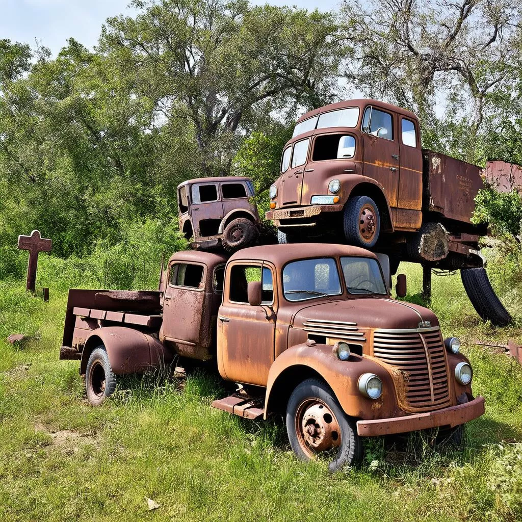 Hanoi Truck Graveyards: The Final Destination for Beloved Vehicles