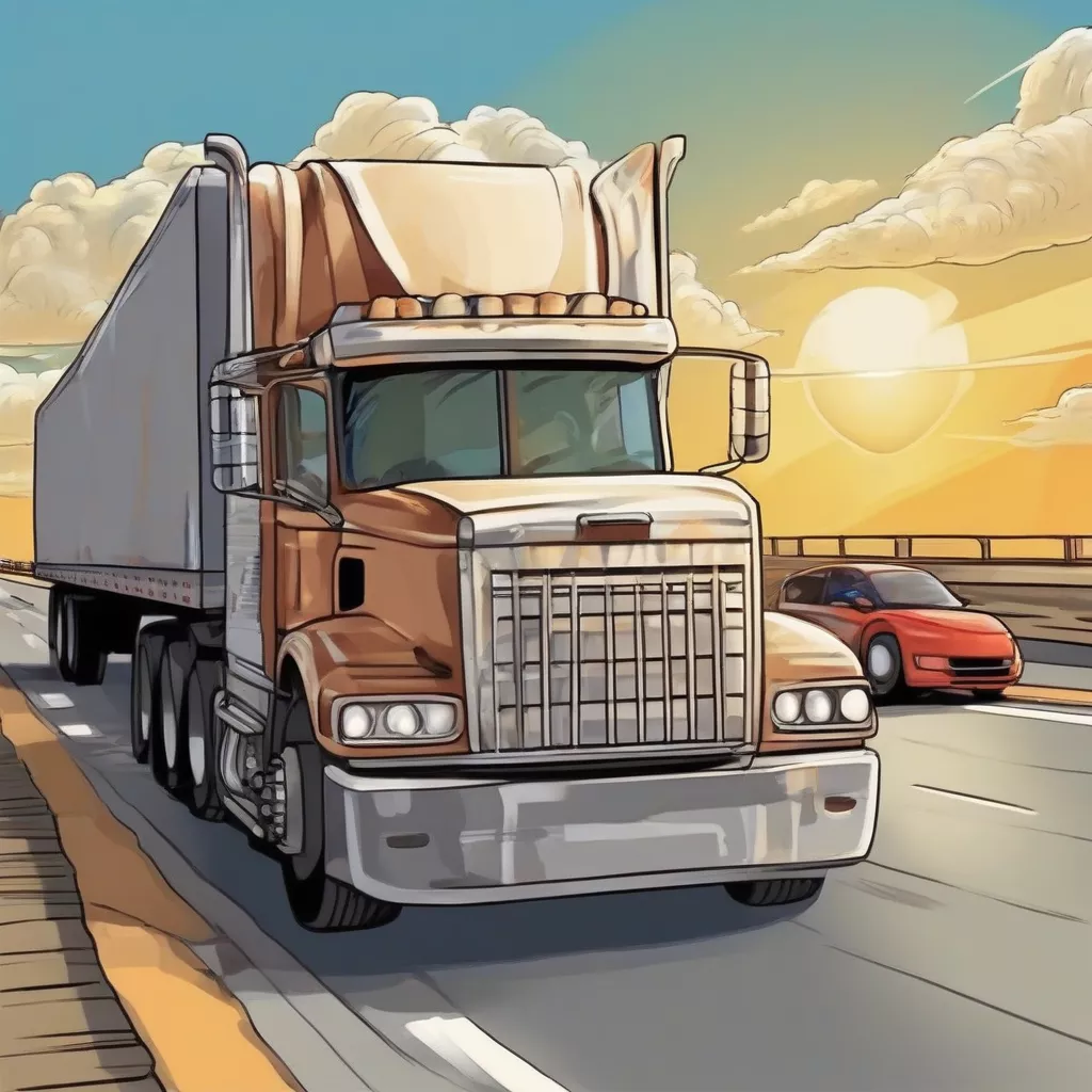 Người đàn ông đang lái xe tải