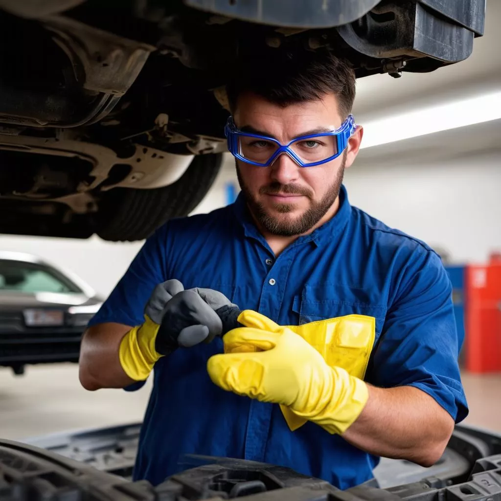 Potential dangers of auto repair work