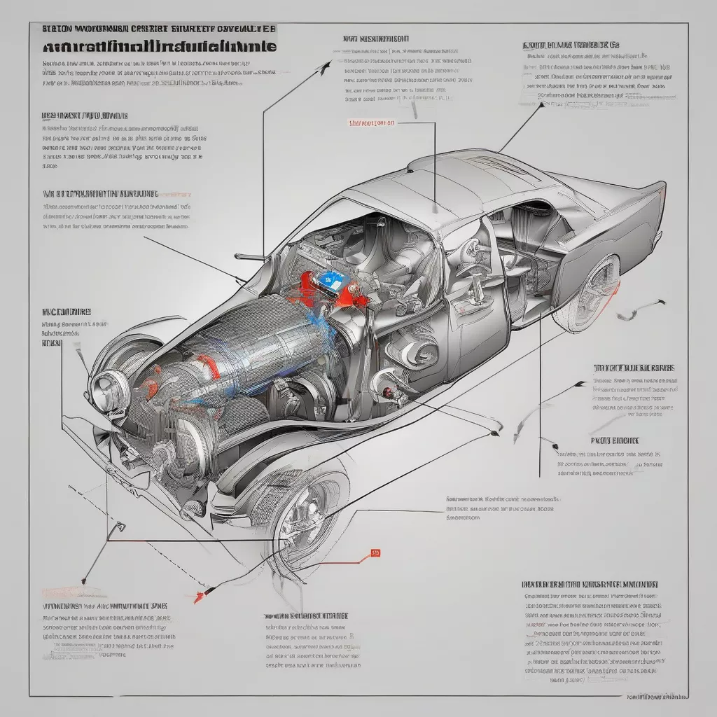 Sơ đồ nguyên lý hoạt động của trục các đăng ô tô