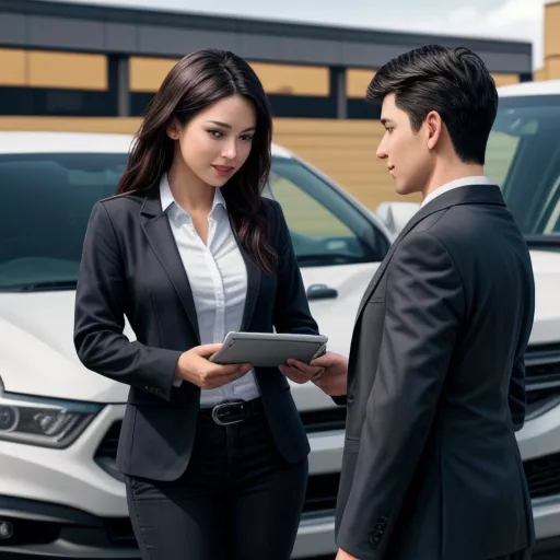 Conseiller clientèle pour l'achat d'un camion