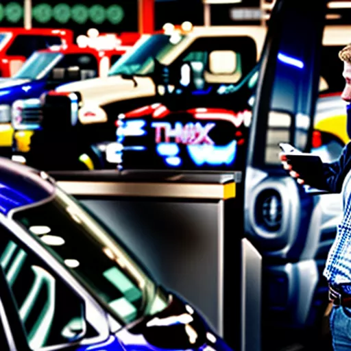 ショールームで顧客にアドバイスをするスタッフ