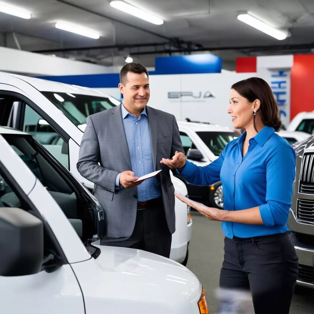 Truck sales consultant