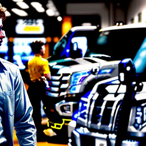 Sales Consultant Advising on JAC Truck Purchase