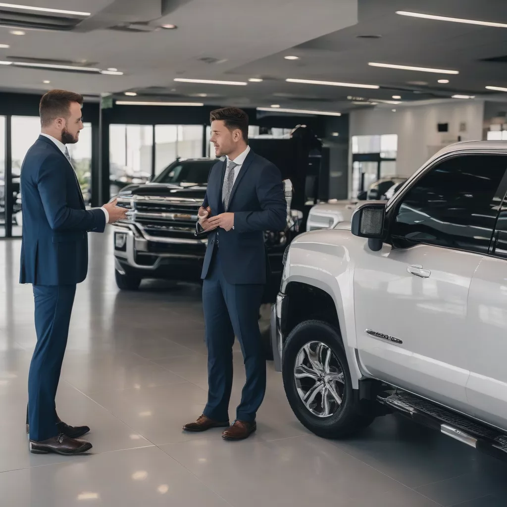 Nhân viên tư vấn mua xe tải trả góp