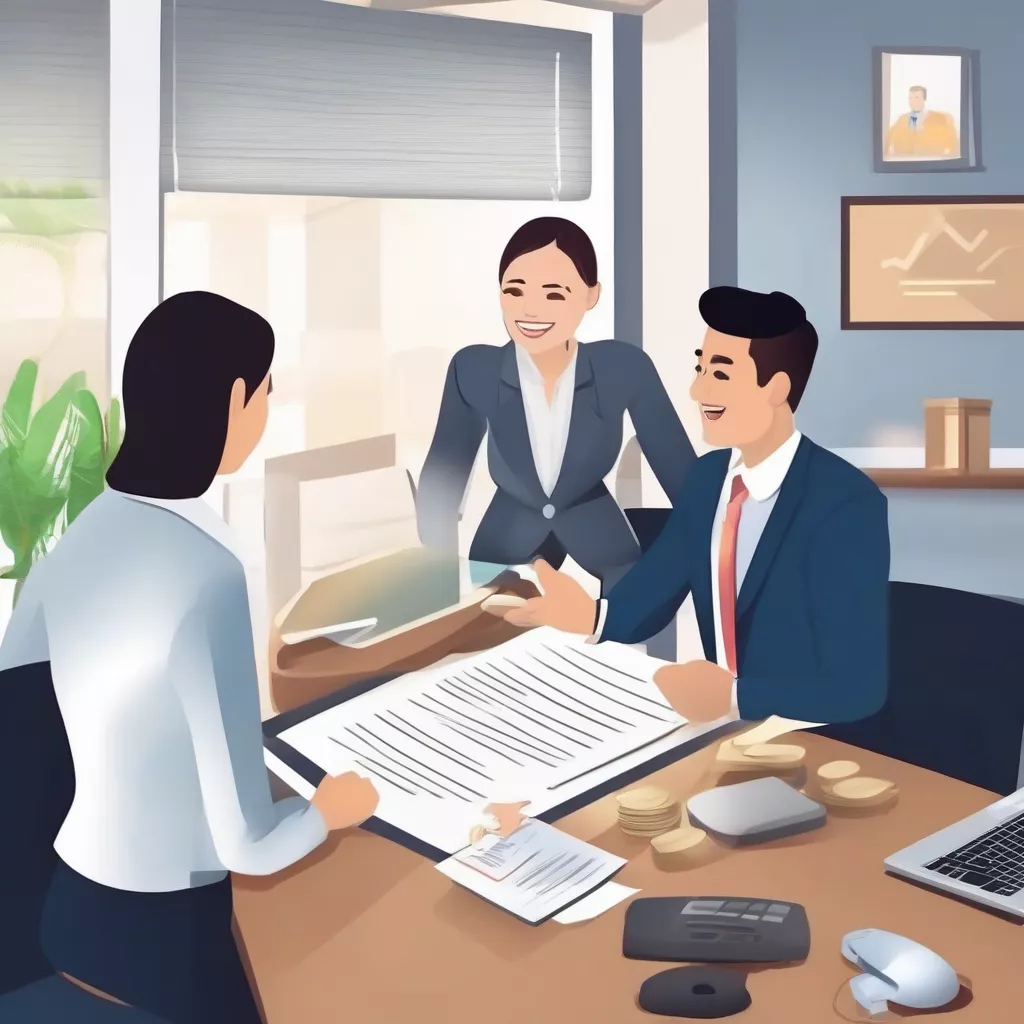 Nhân viên tư vấn vay thế chấp xe ô tô