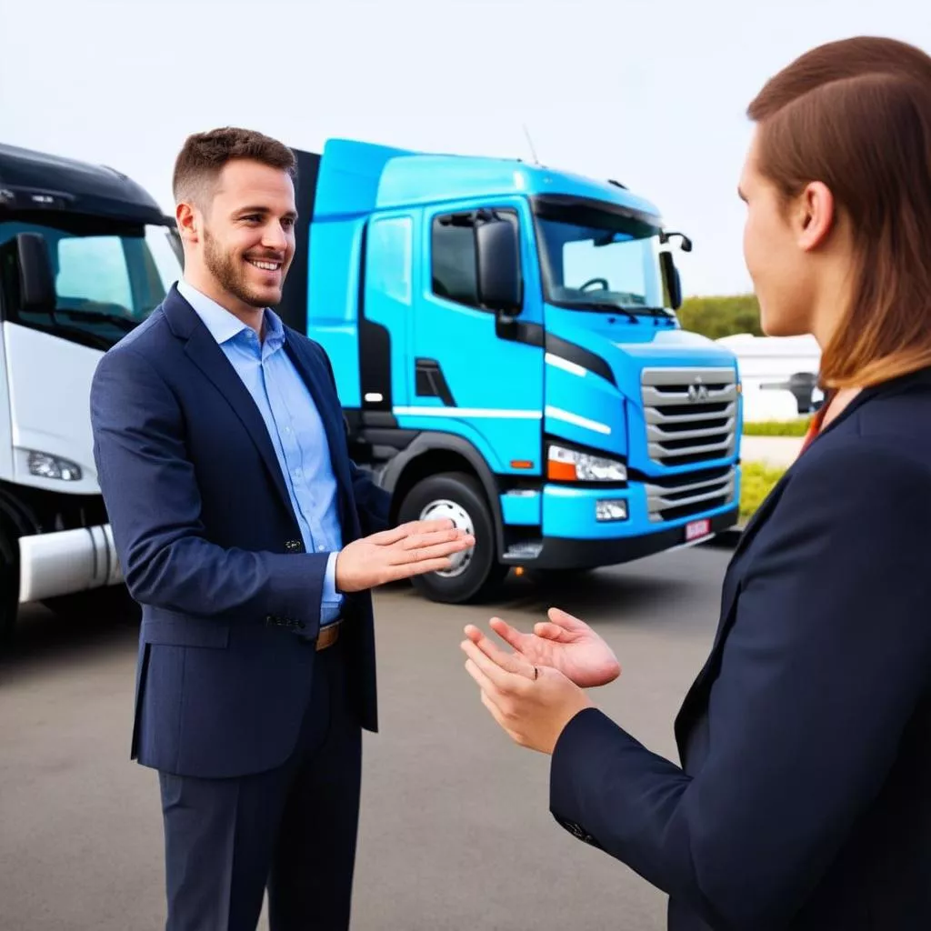 Truck sales consultant