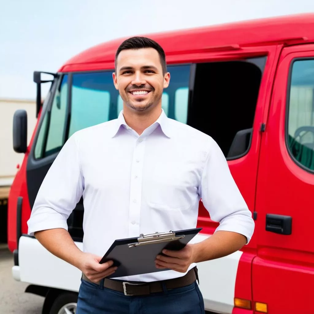 Nhân viên tư vấn xe tải