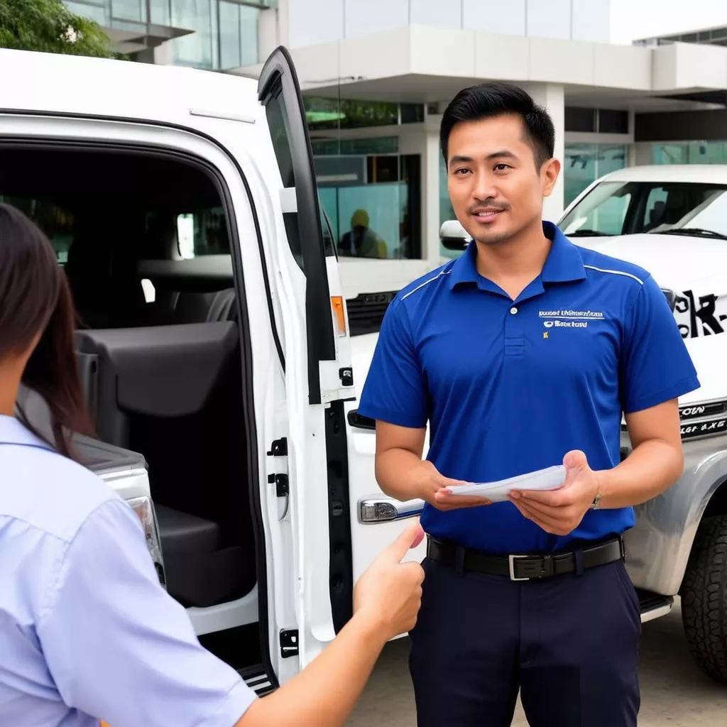 Nhân viên tư vấn xe tải Hà Nội