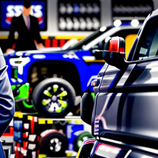 Hanoi Trucks staff consulting with a customer