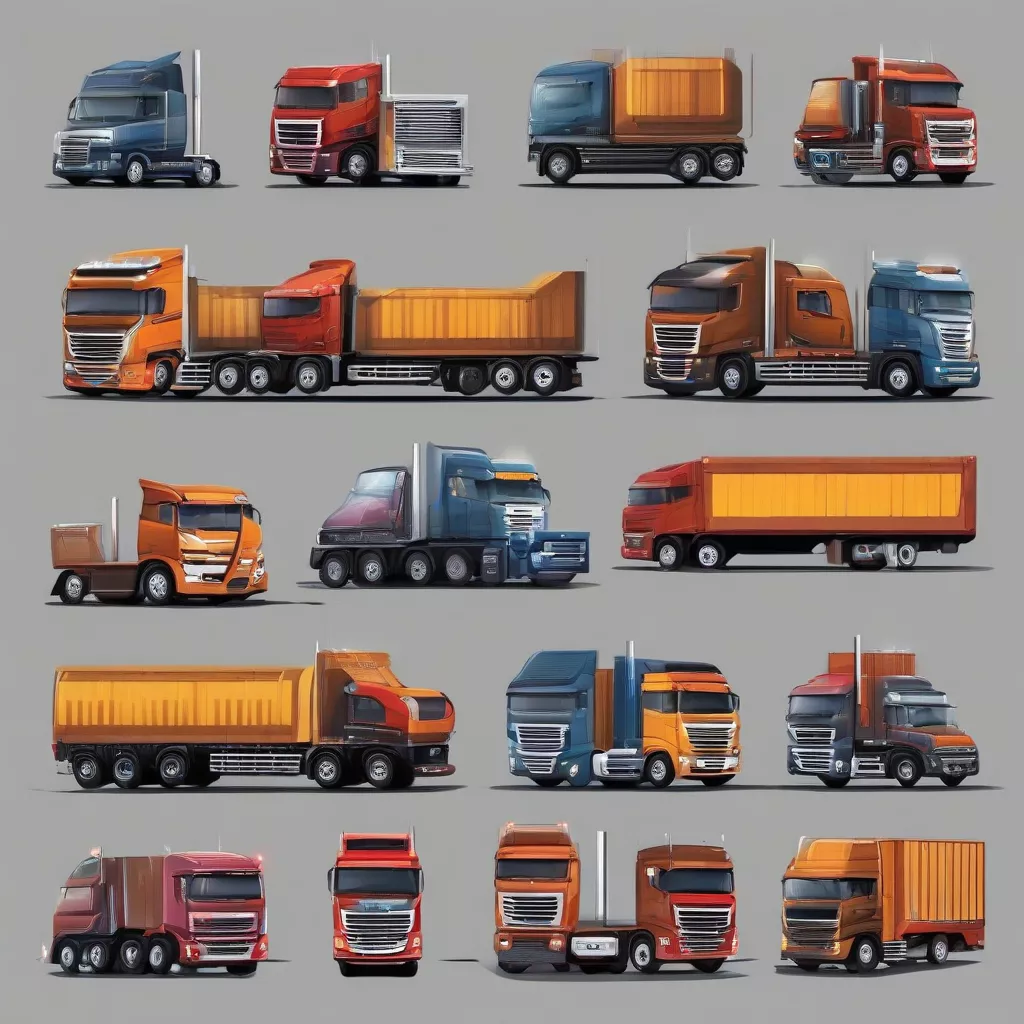 Những chiếc xe tải hiện đại