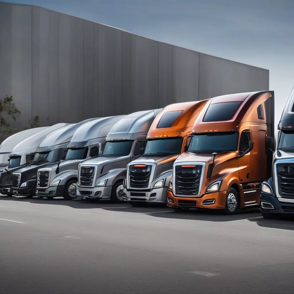 Những Chiếc Xe Tải Hiện Đại