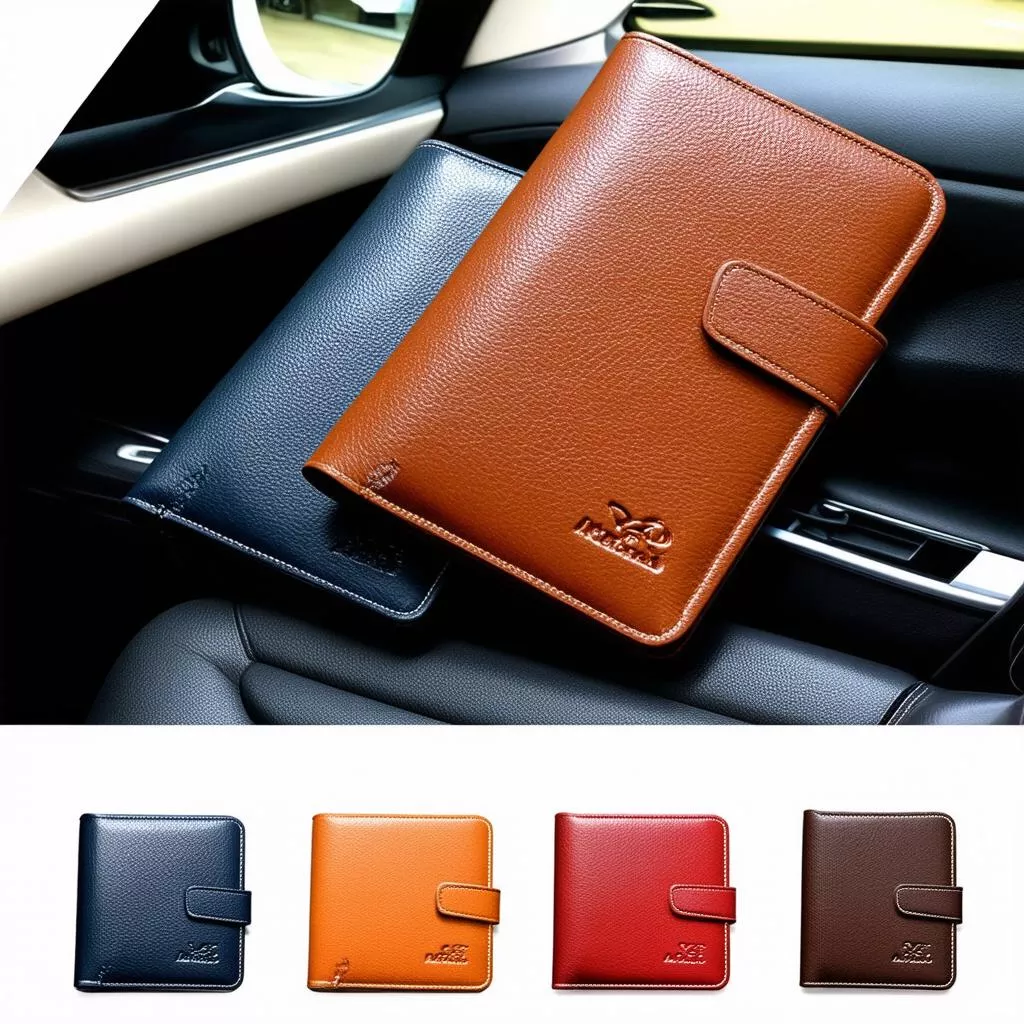 各种款式的汽车证件皮套