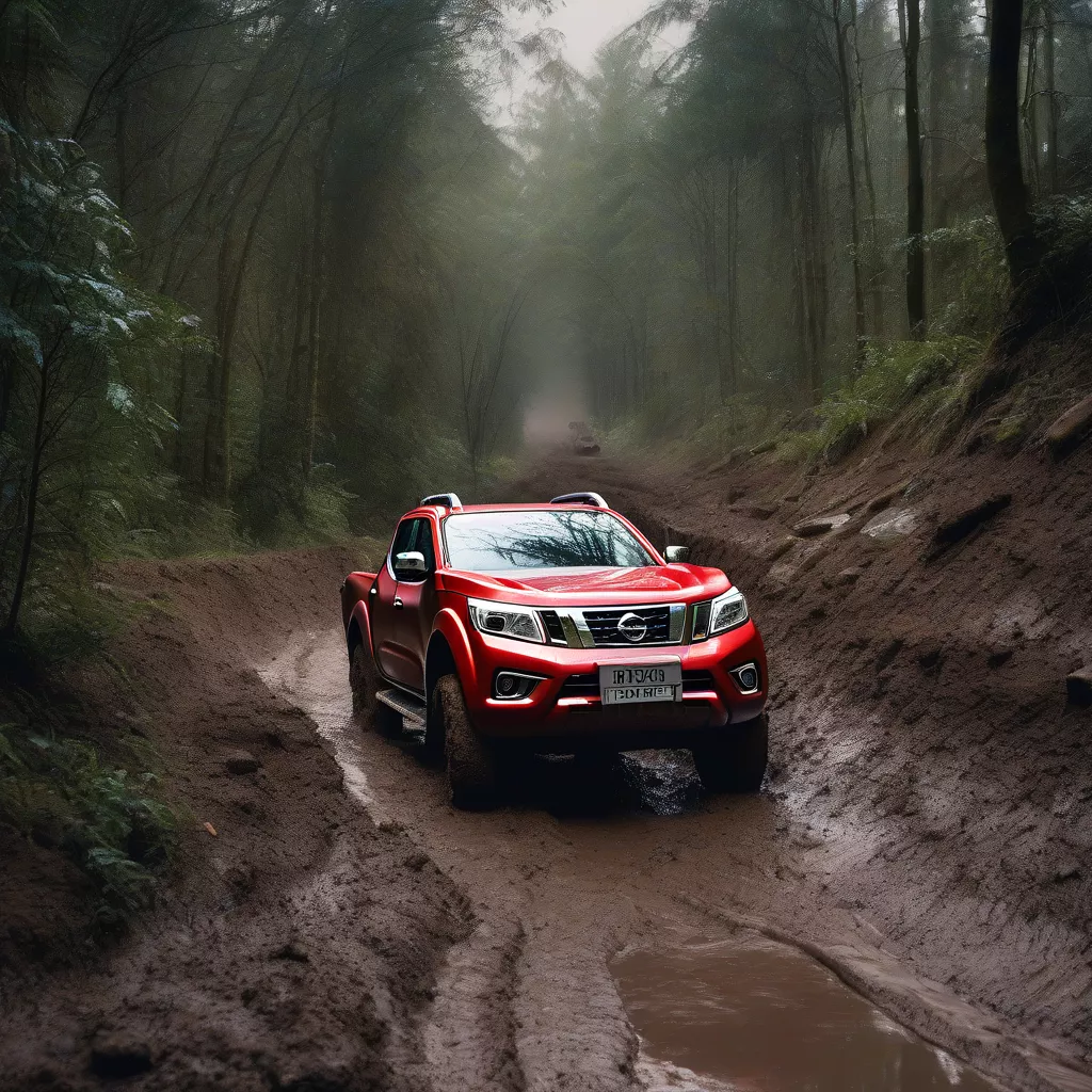 Nissan Navara off-road