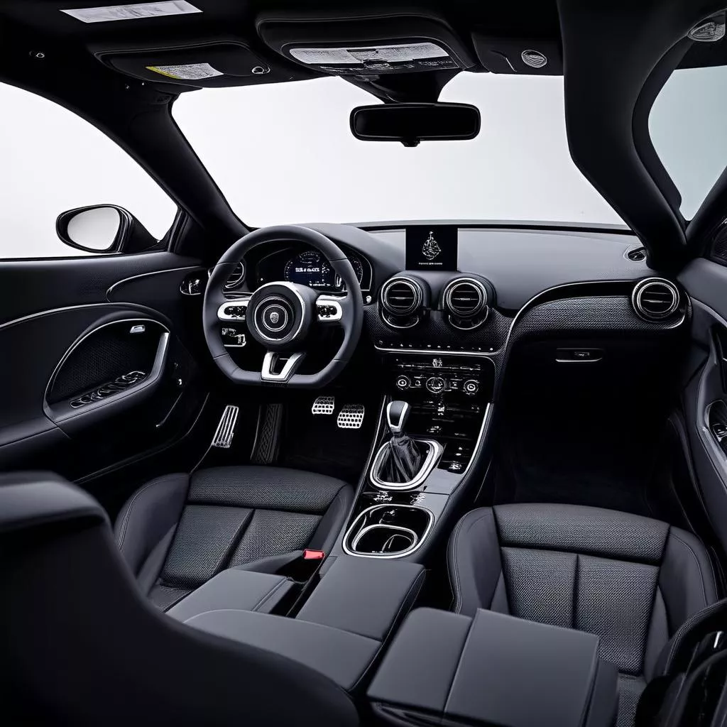 Bugatti Chiron Interior