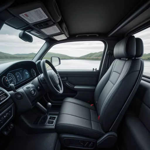 Nội thất cabin Thaco Auman C240C