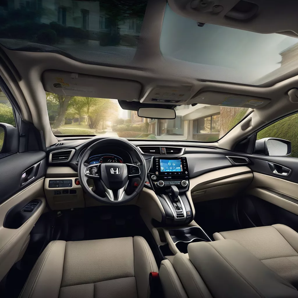 Nội thất Honda CRV 2019