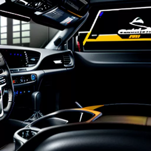 Interior of a 2008 Hyundai HD72 truck