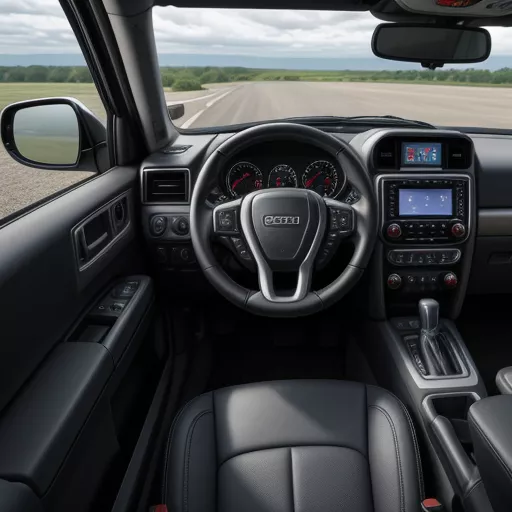 Isuzu NQR75LE4 Truck Interior