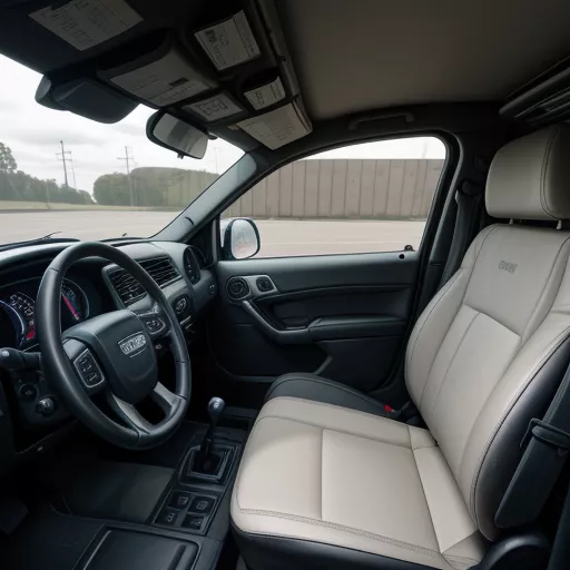 五十铃QMR77HE4A 卡车内饰