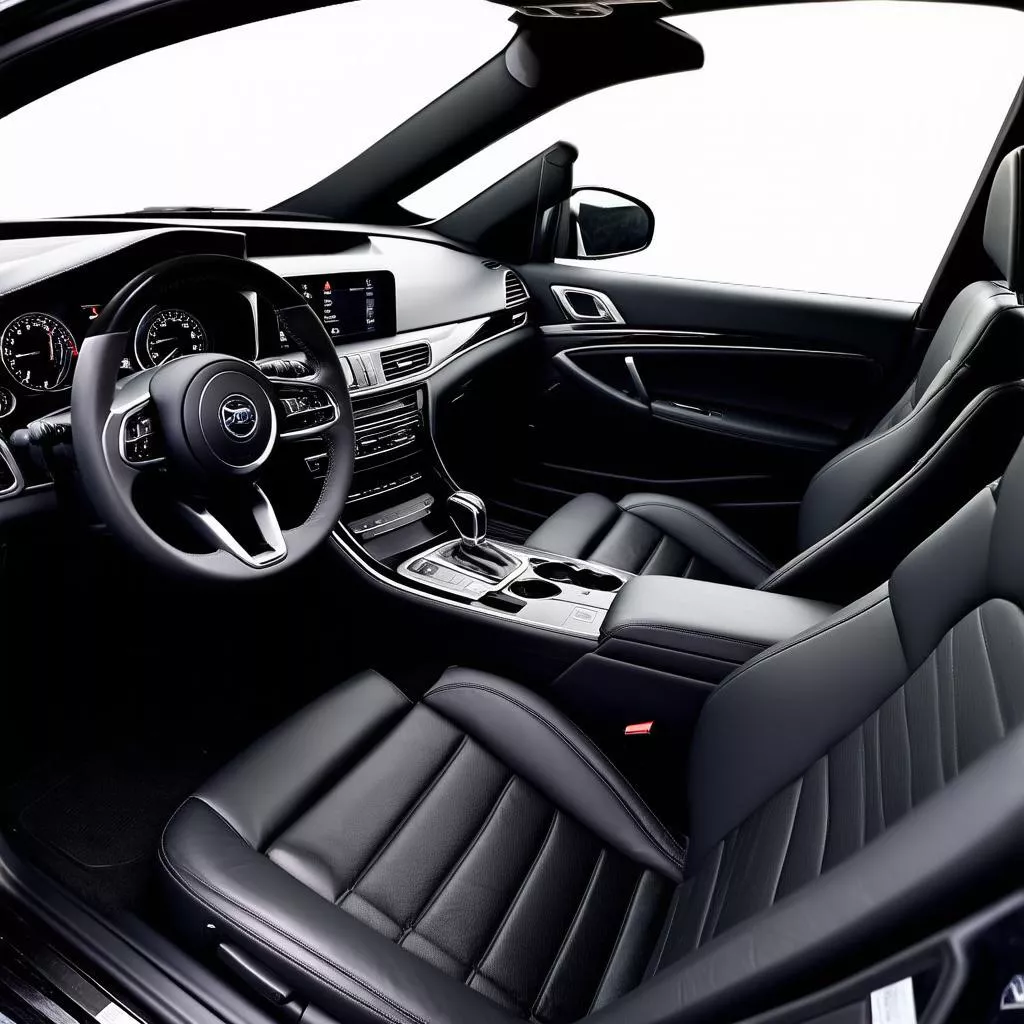 Nội thất ô tô sang trọng