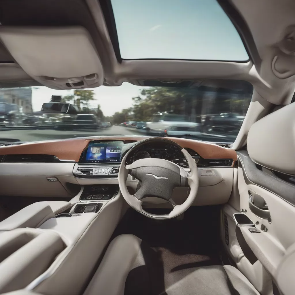 Nội thất ô tô hiện đại