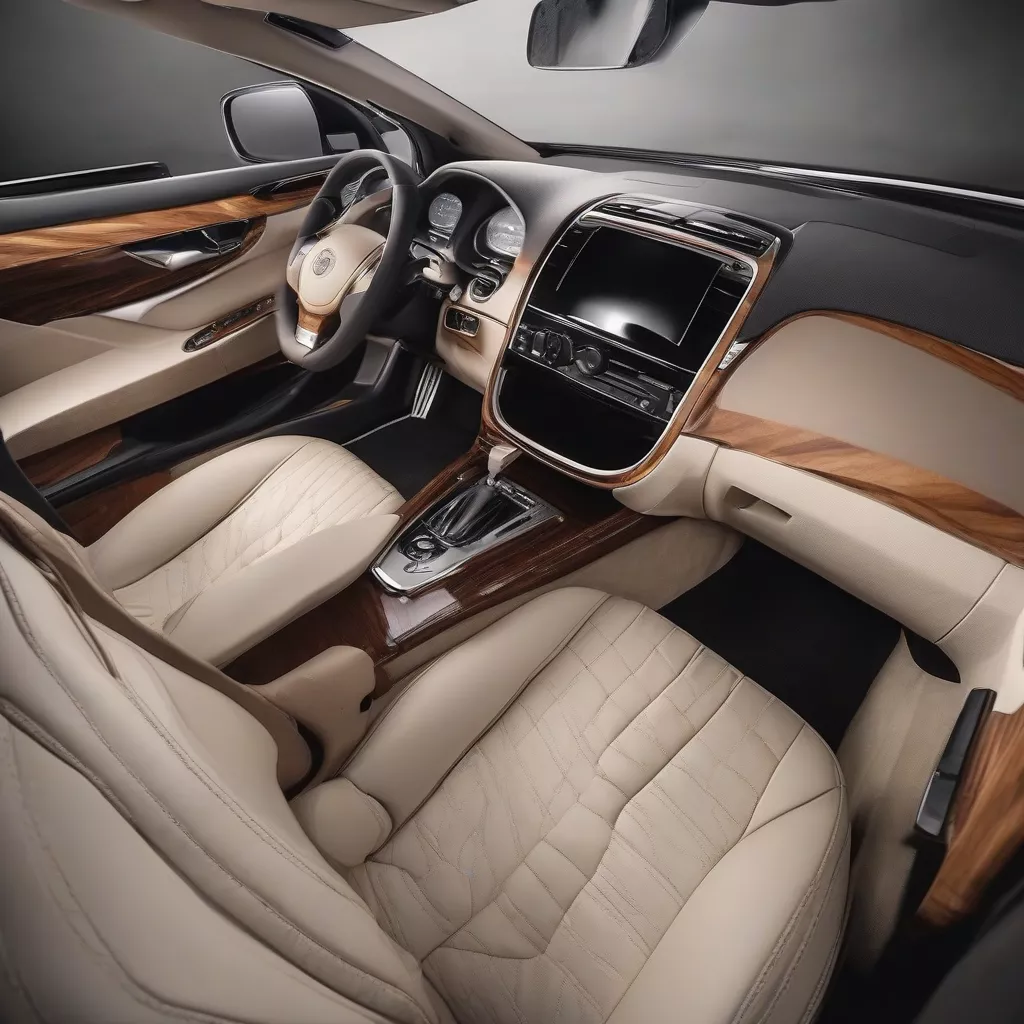 Nội thất ô tô hiện đại