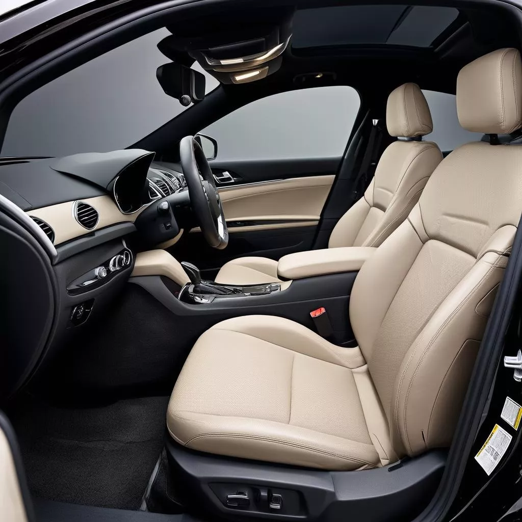 Nội thất ô tô hiện đại