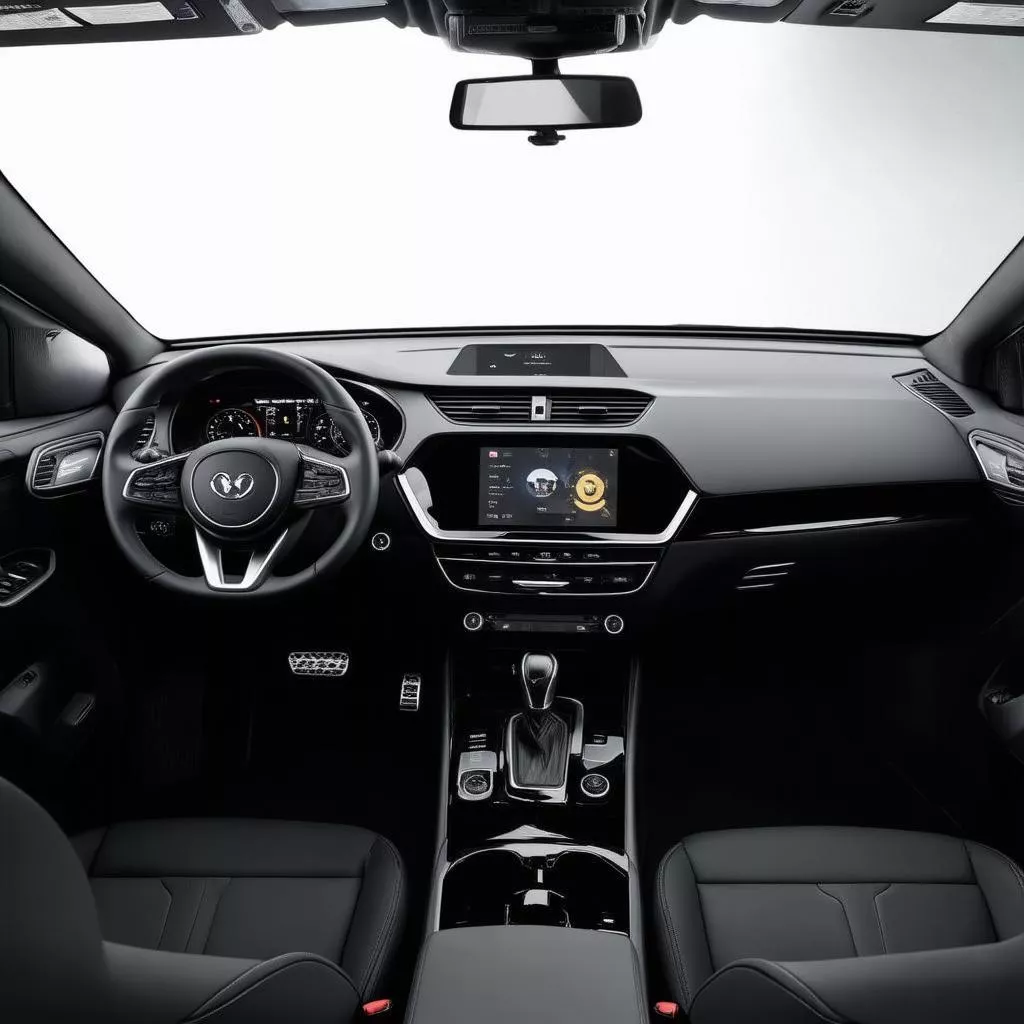 Nội thất ô tô hiện đại