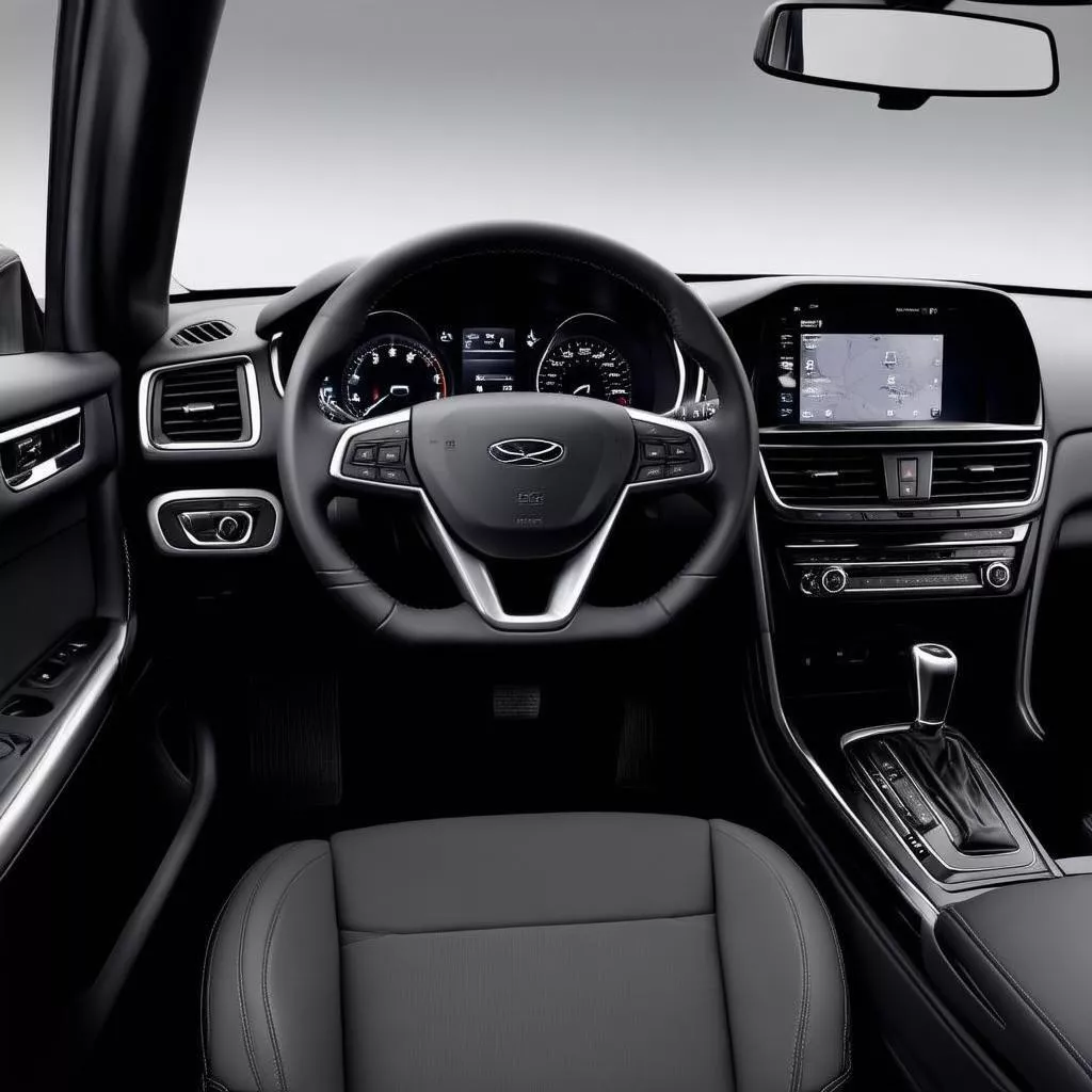 Innenraum des Chevrolet Spark 2013