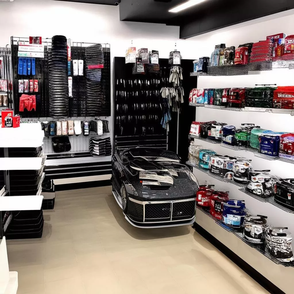 Truck interior in Hanoi