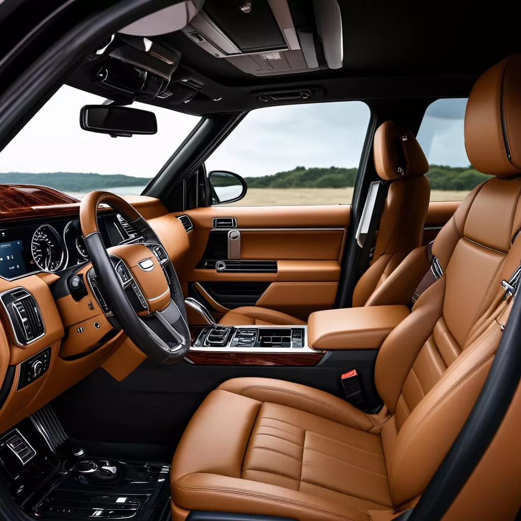 Nội thất Range Rover 2016 đẳng cấp