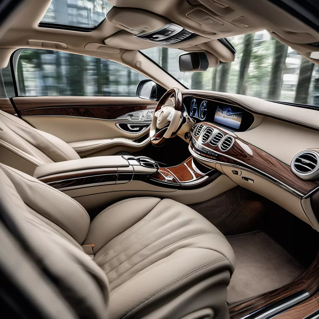 Nội Thất Sang Trọng Của Mercedes S500