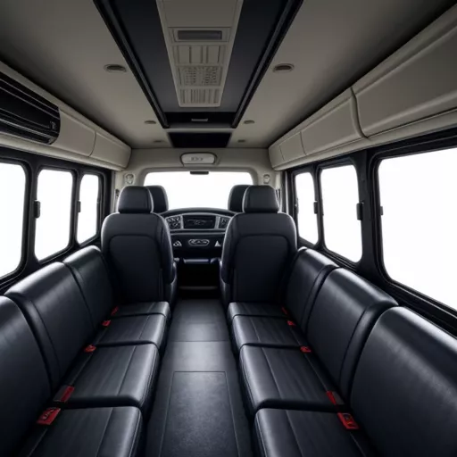 Nội thất xe 18 chỗ hiện đại