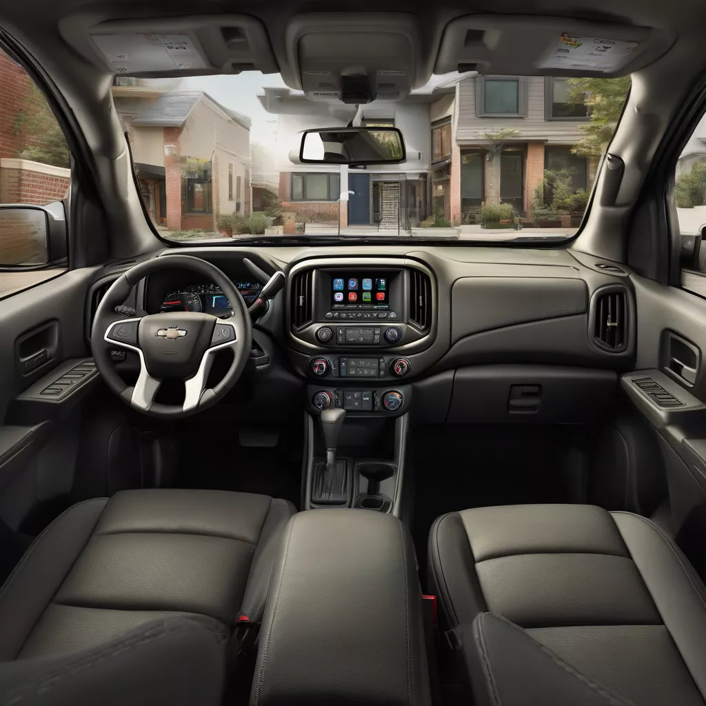 Intérieur du Chevrolet Colorado