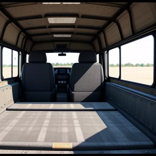 Nội thất xe ben Jac 4 chân 15 tấn thùng vuông 13 khối