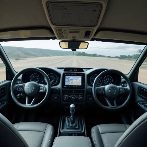 Howo concrete mixer truck interior