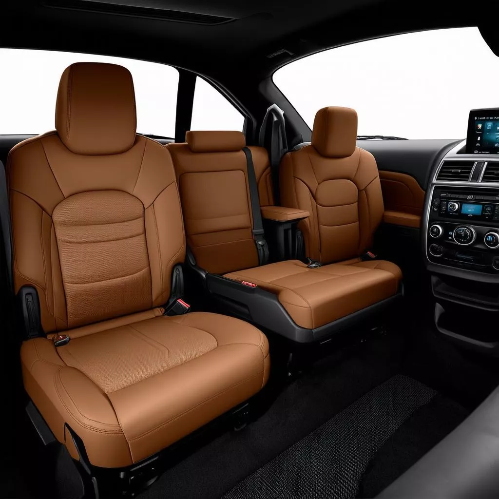 Không gian nội thất rộng rãi của Chevrolet 7 chỗ