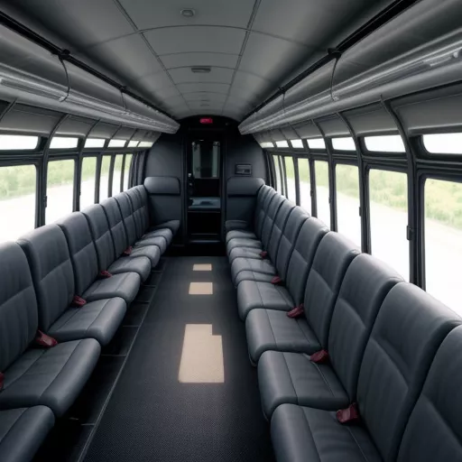 काउंटी 29 सीटर बस का इंटीरियर