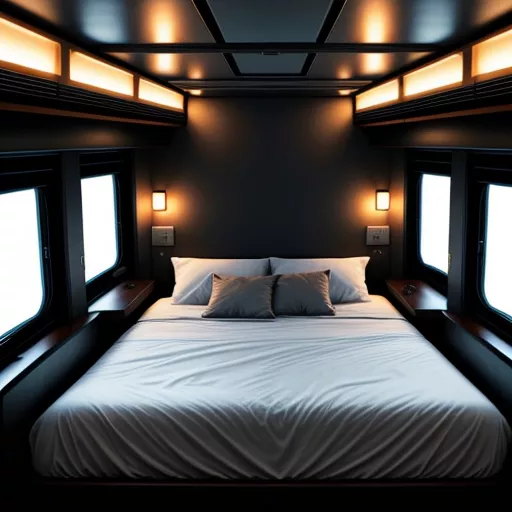 Nội Thất Xe Giường Nằm Cao Cấp
