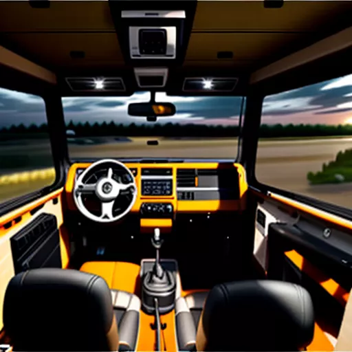 Nội thất xe Howo A7