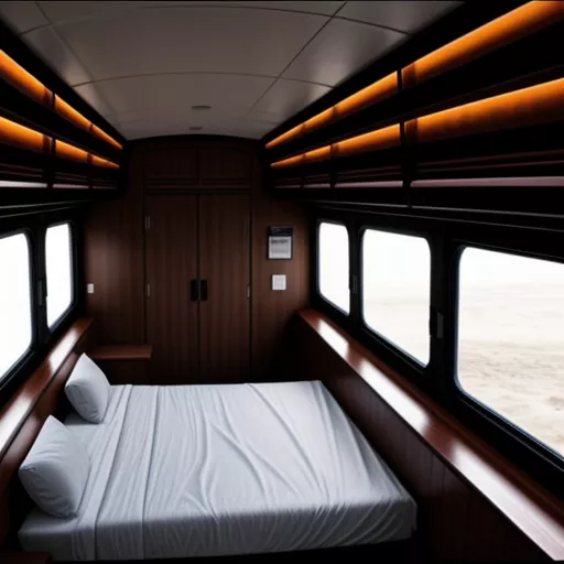 Experience Luxury Travel: Sleeper Bus Images