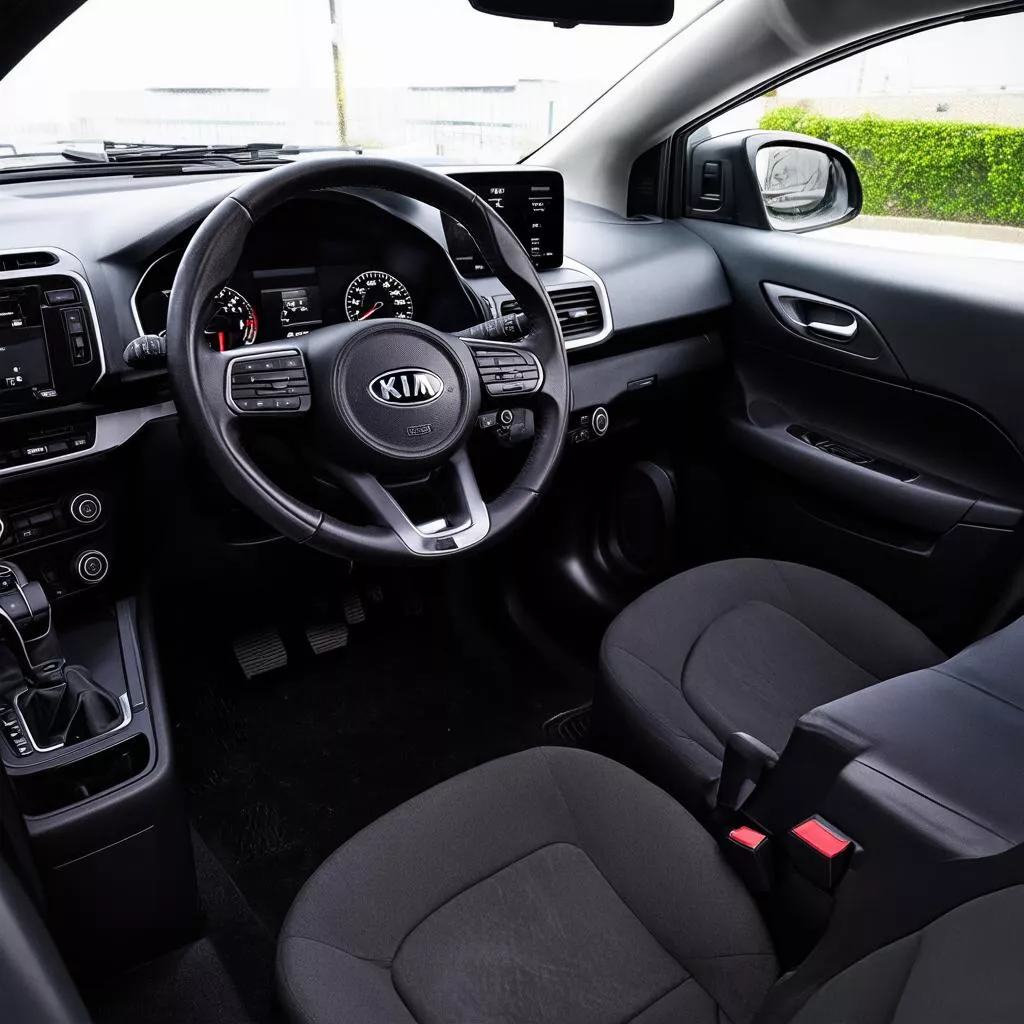 Nội thất xe Kia Morning